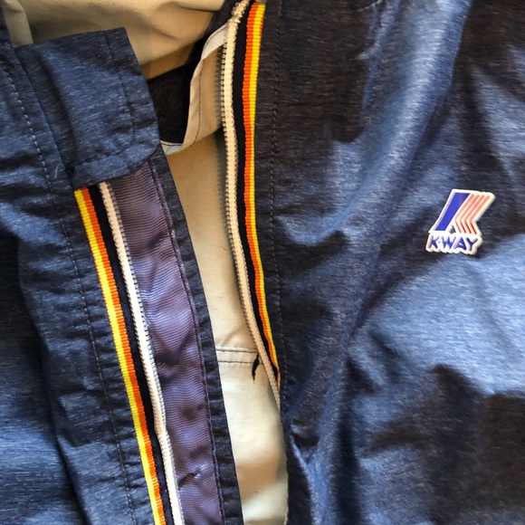 Blue and rainbow windbreaker - Picture 3 of 3